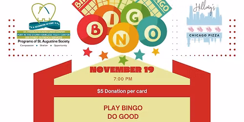 Benefit Bingo with Port in the Storm