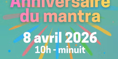 Anniversaire du Mantra "\u015ari Vitthala Giridhari Parabrahmane Namaha