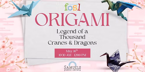 Origami : Legend of a Thousand Cranes & Dragons