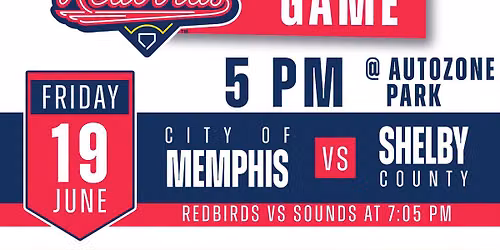 City of Memphis VS. Shelby County Softball Game