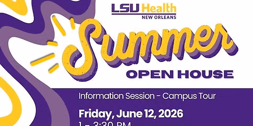Summer Open House for Prospective Students