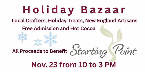 2nd Annual Holiday Bazaar at NC Community Ctr