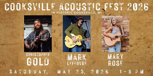 Cooksville Acoustic Fest 2026