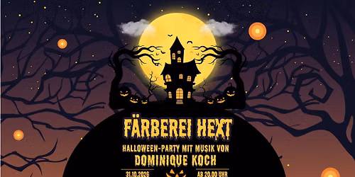 F\u00e4rberei hext - die Halloween-Party
