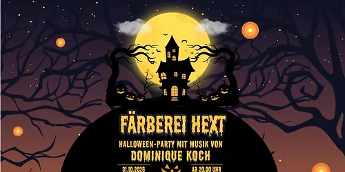Färberei hext - die Halloween-Party