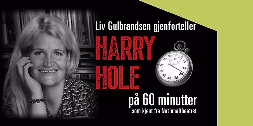 Harry Hole p\u00e5 60 minutter ::: Ibsenhuset