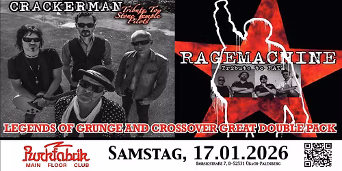 Crackerman & Ragemachine \/ Rage Against The Machine meets Stone Temple Pilots