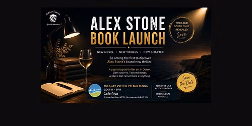 Alex Stone Book Launch