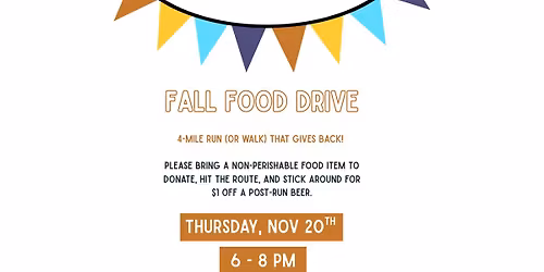 PWRC x Sahale Food Drive