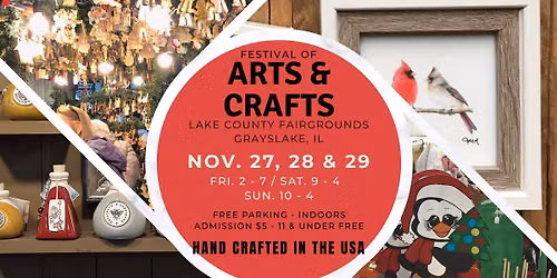 Festival of Arts and Crafts - Thanksgiving Weekend
