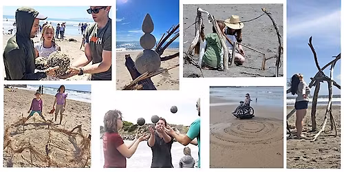 Create-With-Nature Gathering on Leadbetter Beach: Free Community Creativity