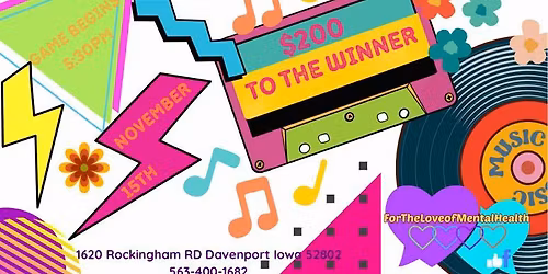 FTLOMH Presents: '60's, '70's, '80's, and '90's Music Trivia!