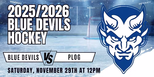 Blue Devils Boys Hockey vs. PLOG