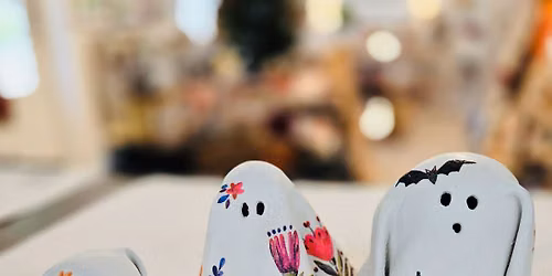 DIY Decoupage Ghost Trio*Oct 9 