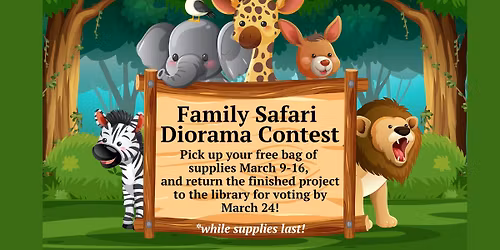 Family Safari Diorama Contest