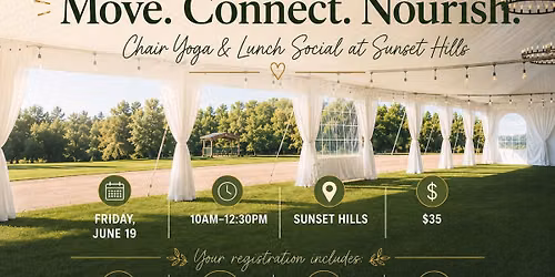 Chair Yoga & Lunch Social