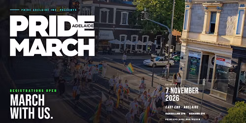 Pride March Adelaide 2026