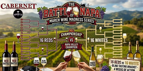 March Wine Madness "Battle of Napa" 2026 Series - WEEK 3