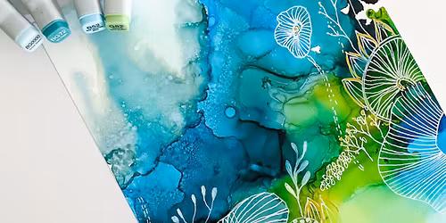 Alcohol Ink Oceanscapes