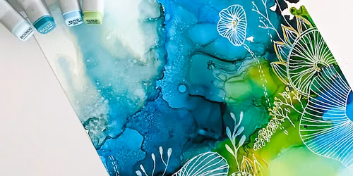 Alcohol Ink Oceanscapes