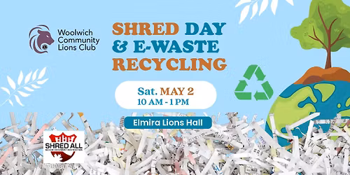 Shred & E-Waste Recycling Day in Elmira