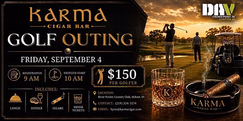 Karma Cigar Bar Golf Outing 2026