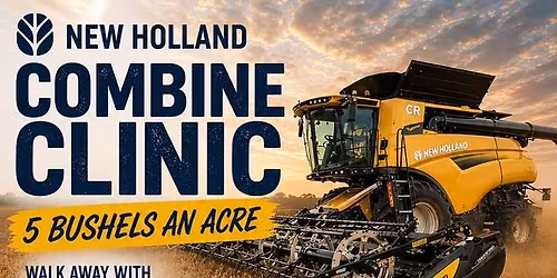 New Holland Combine Clinic