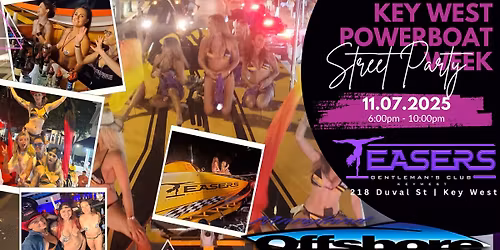 TEASERS STREET PARTY - KEY WEST POWERBOAT WEEK