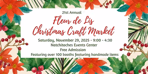 Fleur de Lis Christmas Craft Market