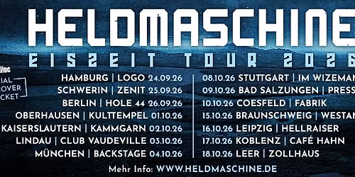HELDMASCHINE - Leipzig