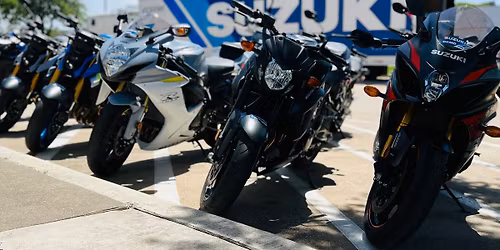 Suzuki Demo Truck & Shoei Helmet Fit