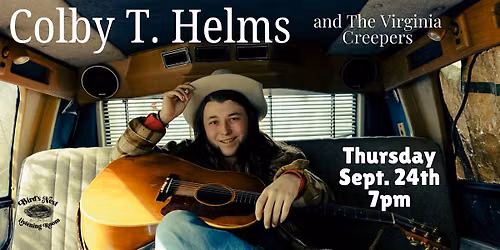 Colby T. Helms and The Virginia Creepers at Bird's Nest Listening Room