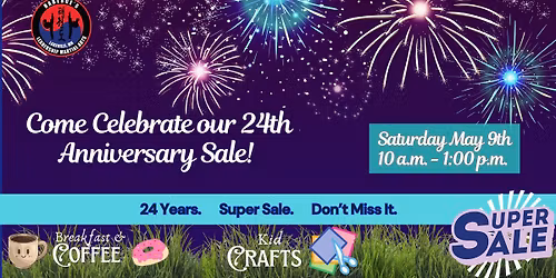 24th Anniversary Sale
