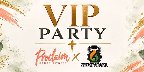 VIP Party at Sweat Social ($10)