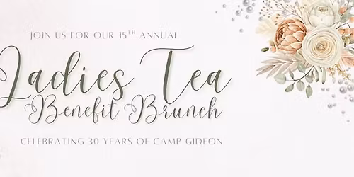 The Ladies Tea Benefit Brunch