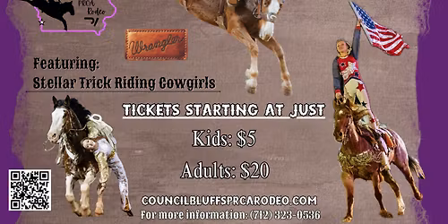 Council Bluffs PRCA Rodeo at Mid America Center