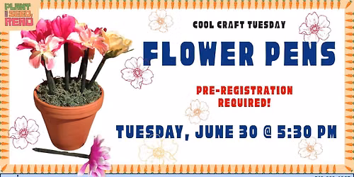 Flower Pens