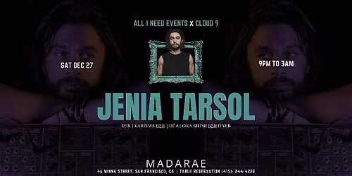 Jenia Tarsol (Blue Shadow) at Madarae