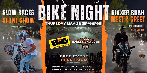 BIKE NIGHT-SEASON OPENER