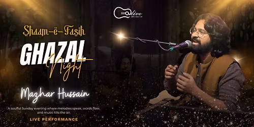 Ghazal Night with Mazhar