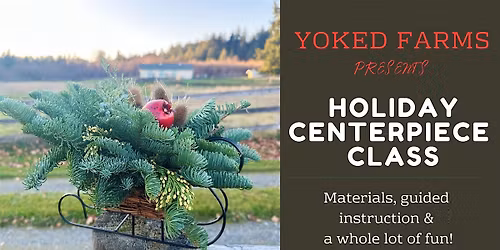 Holiday Centerpiece Class