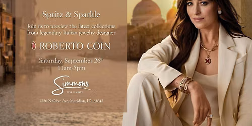 Spritz & Sparkle - A Roberto Coin Trunk Show
