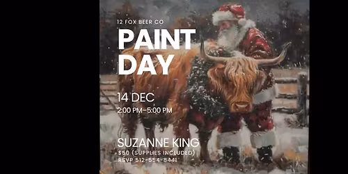 Painting Workshop at 12 Fox with Suzanne King