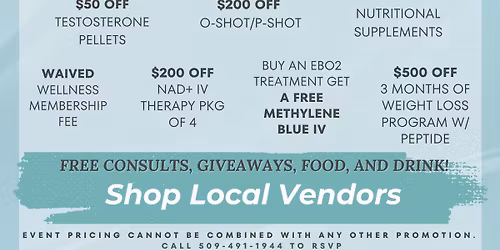 New U Kennewick Energy & Wellness Event