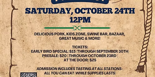 Immaculate's  9th Annual Pig Roast