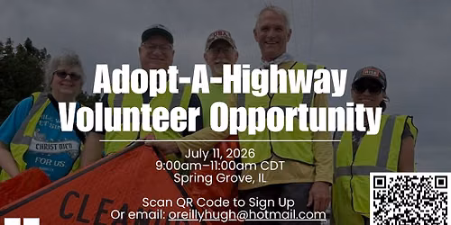 \ud83d\udea7 Adopt-A-Highway Volunteer Opportunity