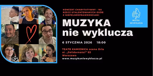 Koncert dobroczynny "Muzyka nie wyklucza" vol.3