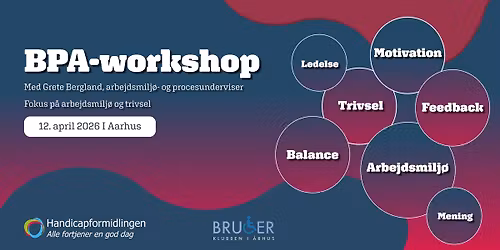 BPA-workshop i Aarhus med fokus p\u00e5 arbejdsmilj\u00f8 og trivsel