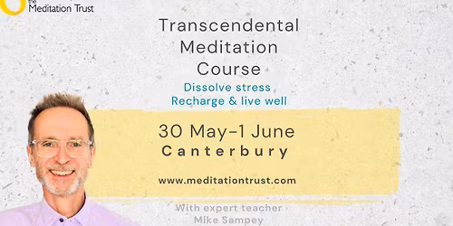 Learn Transcendental Meditation, Canterbury