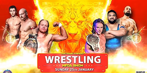 Wrestling Spectacular Southampton Sunday 25th January 2026